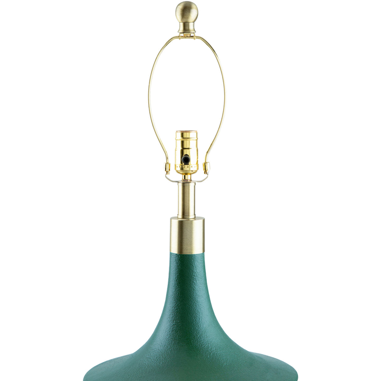 Painted Green Accent Table Lamp | Oroa.com