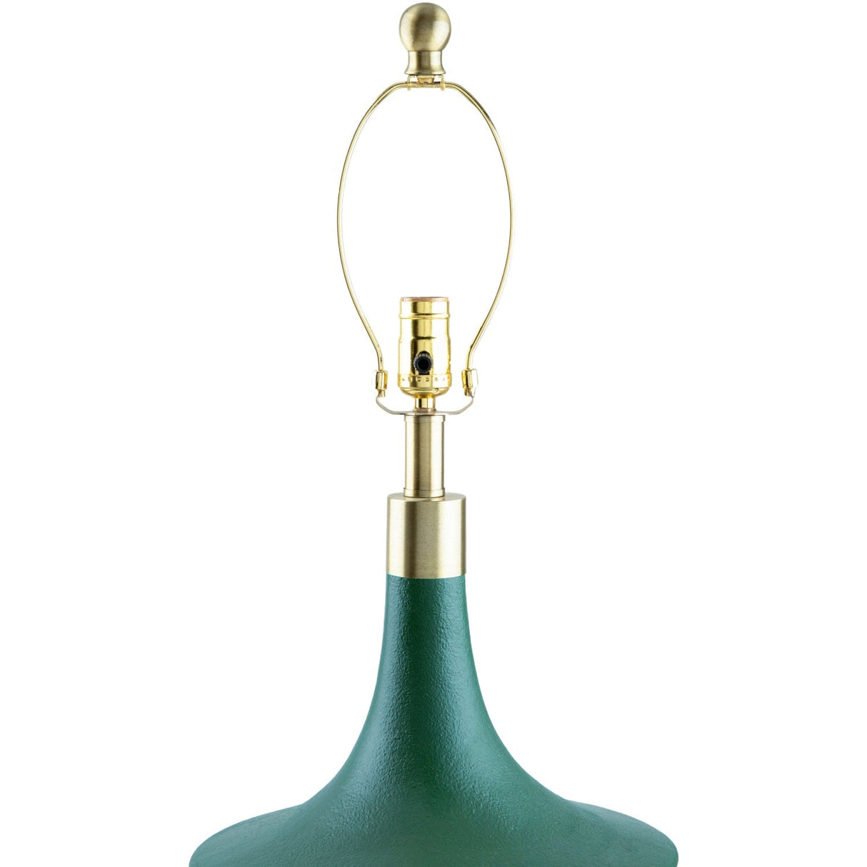 Modern European furniture - Painted Green Accent Table Lamp - www.oroa.com