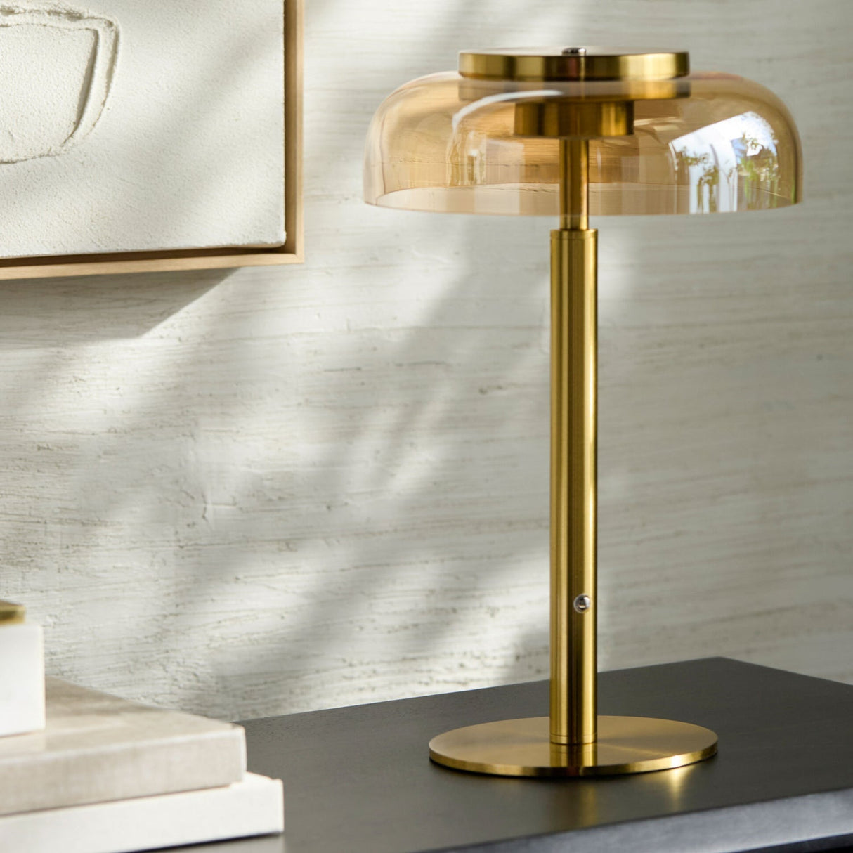 Modern European furniture - Champagne Glass Shade Table Lamp - www.oroa.com