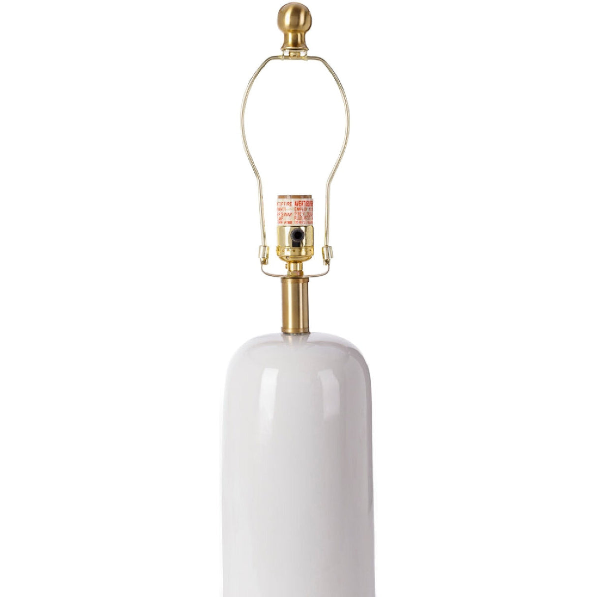 Modern European furniture - White Ceramic Accent Table Lamp - www.oroa.com
