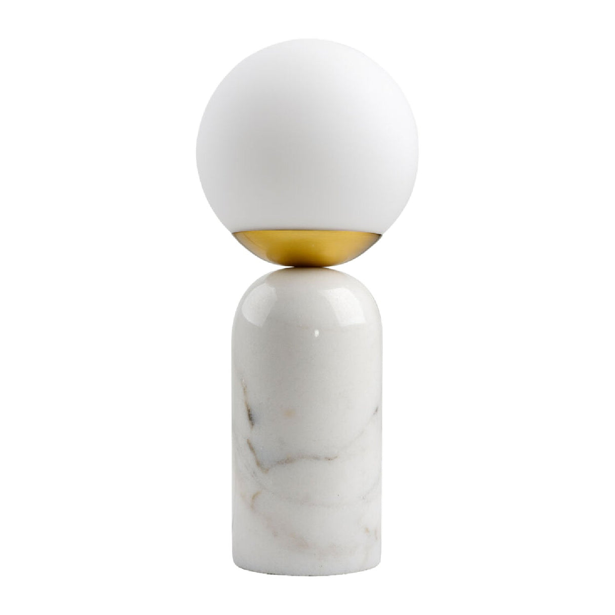 Modern European furniture - Marble White Glass Table Lamp - www.oroa.com