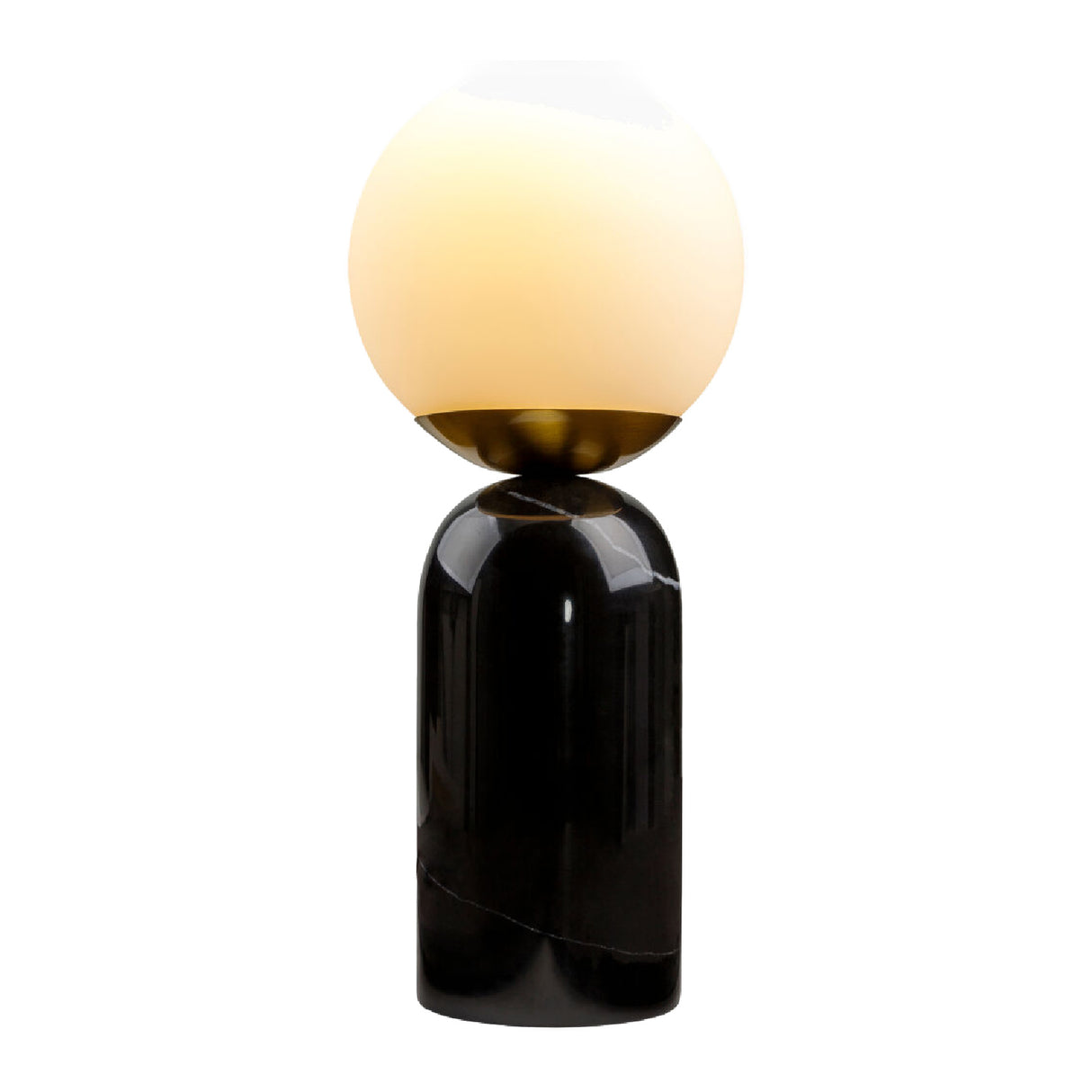 Modern European furniture - Marble White Glass Table Lamp - www.oroa.com