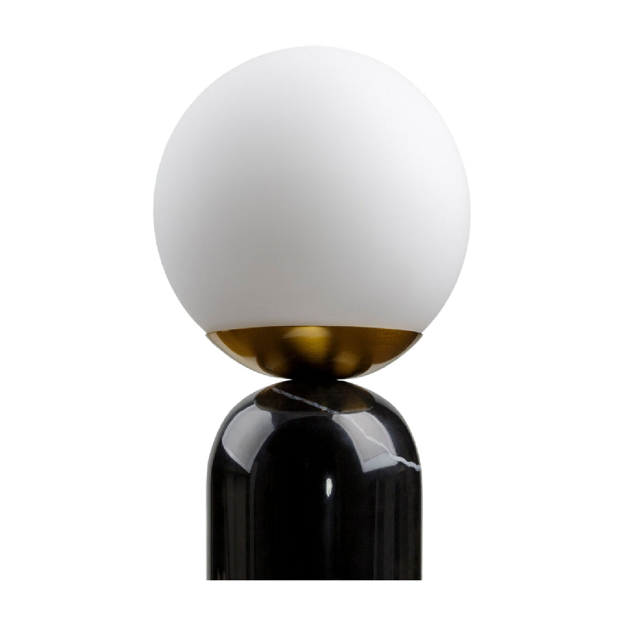 Modern European furniture - Marble White Glass Table Lamp - www.oroa.com