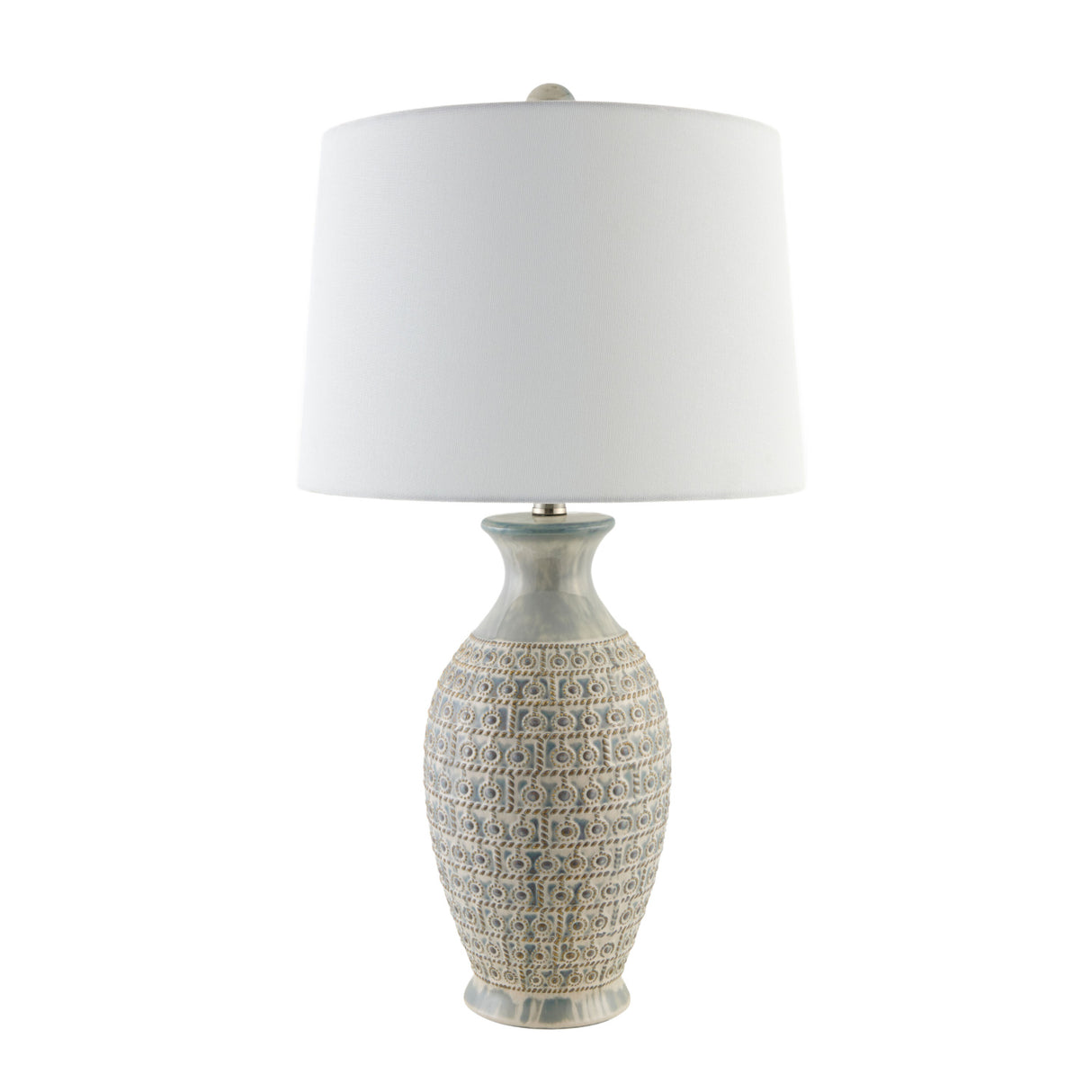 Gray Ceramic Accent Table Lamp | Oroa.com