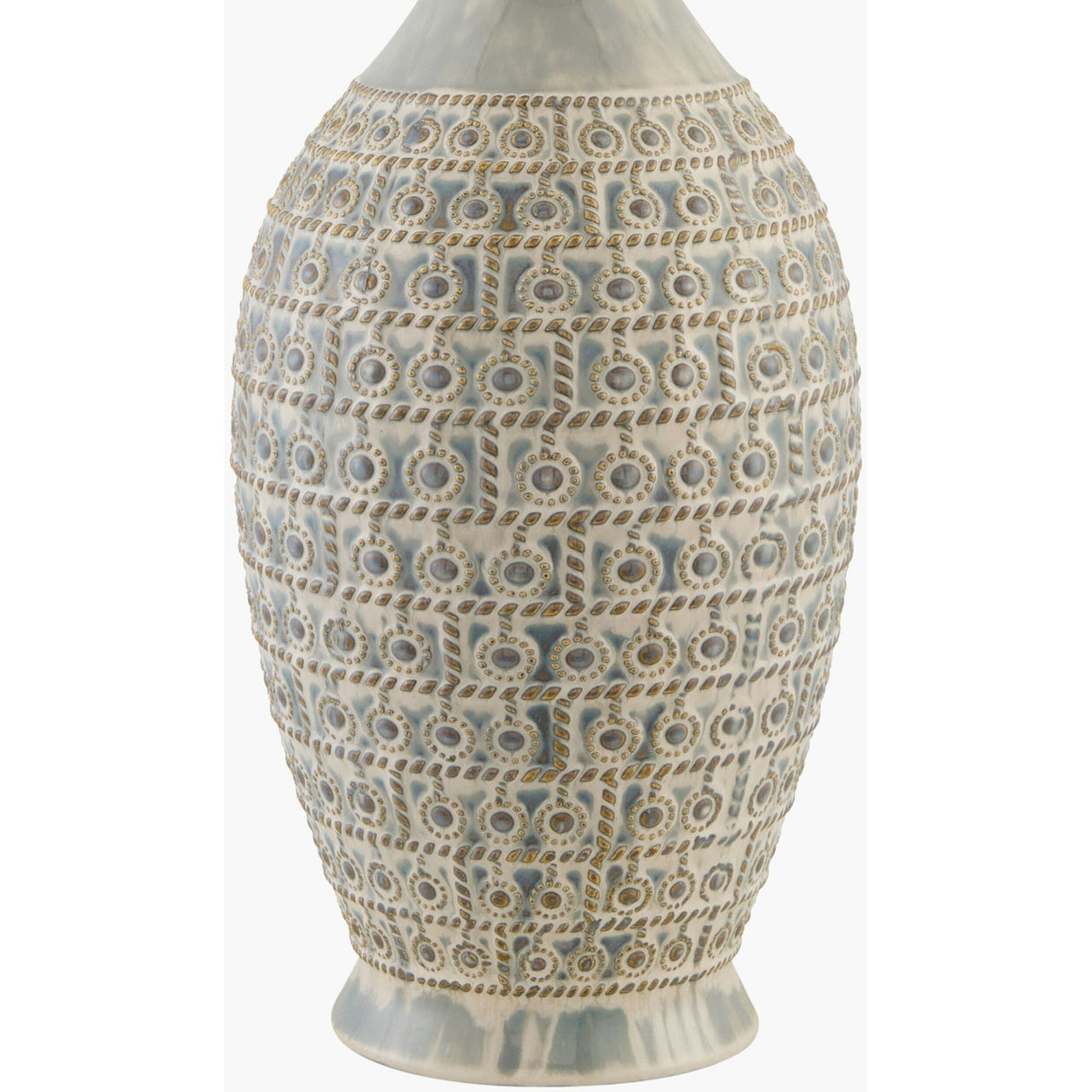 Modern European furniture - Gray Ceramic Accent Table Lamp - www.oroa.com