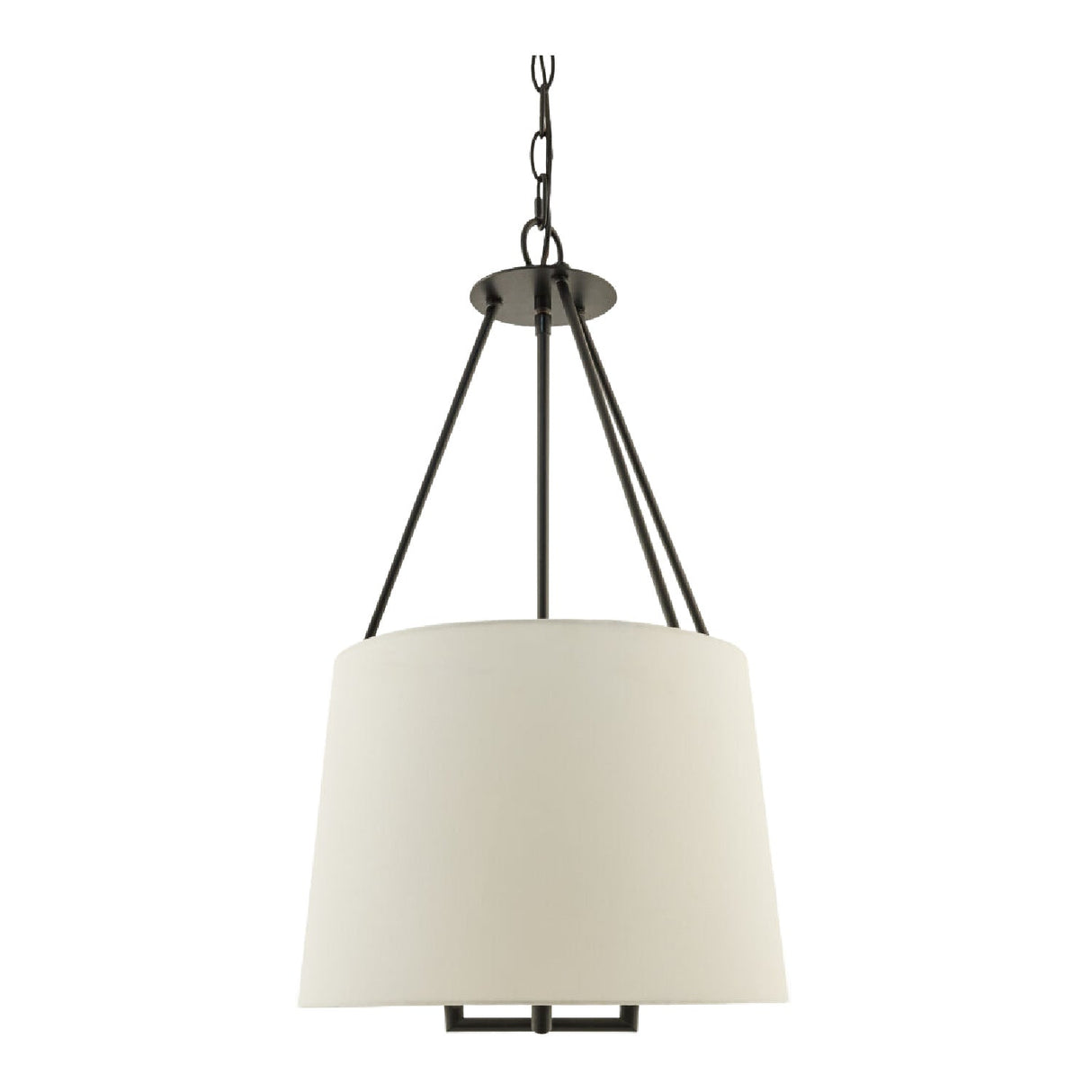 Modern European furniture - White Linen Chandelier - www.oroa.com