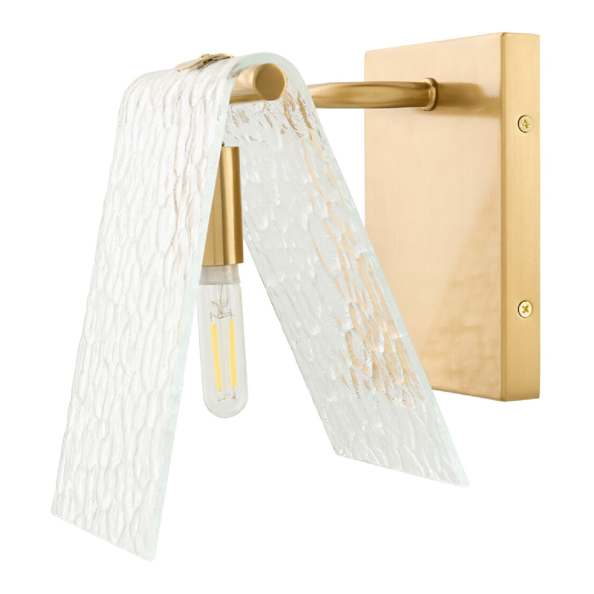 Modern European furniture - Glass Pyramid Wall Lamp - www.oroa.com