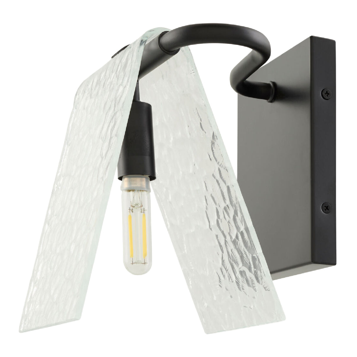 Modern European furniture - Glass Pyramid Wall Lamp - www.oroa.com
