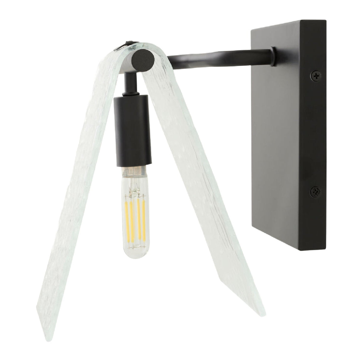 Modern European furniture - Glass Pyramid Wall Lamp - www.oroa.com