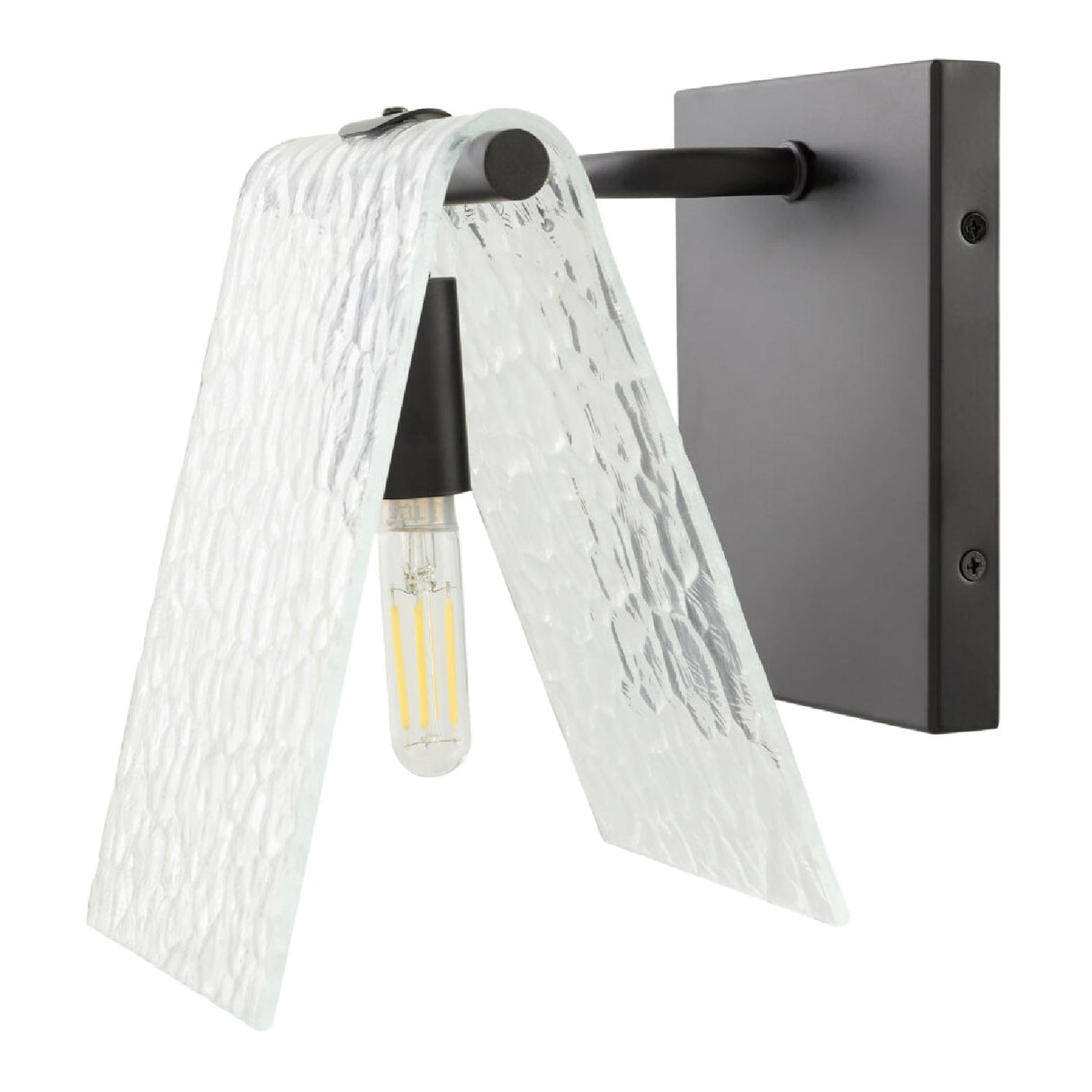 Modern European furniture - Glass Pyramid Wall Lamp - www.oroa.com