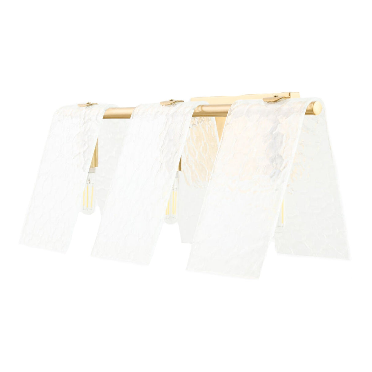 Modern European furniture - 3-Light Glass Pyramid Wall Lamp - www.oroa.com
