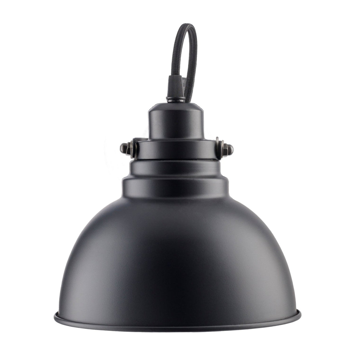Modern European furniture - Black Metal Dome Wall Lamp - www.oroa.com