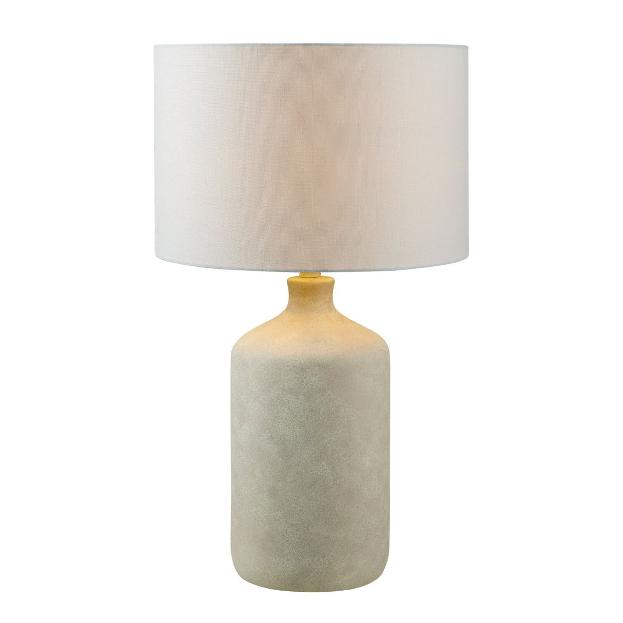 Modern European furniture - Painted White Ceramic Table Lamp - www.oroa.com