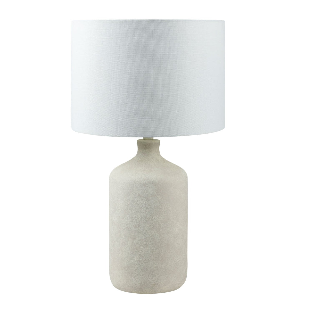 Modern European furniture - Painted White Ceramic Table Lamp - www.oroa.com