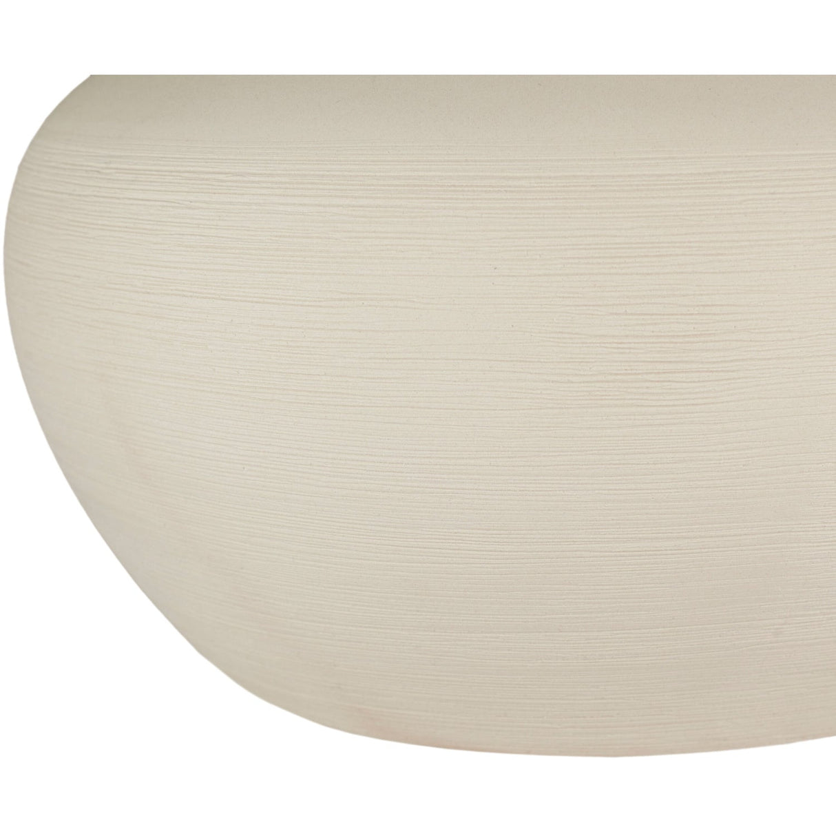 Modern European furniture - Glazed Cream Ceramic Table Lamp - www.oroa.com