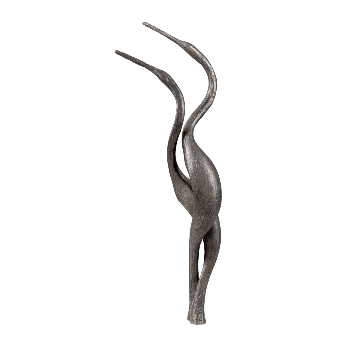 Modern European furniture - Blackened Silver Abstract Sculpture - www.oroa.com