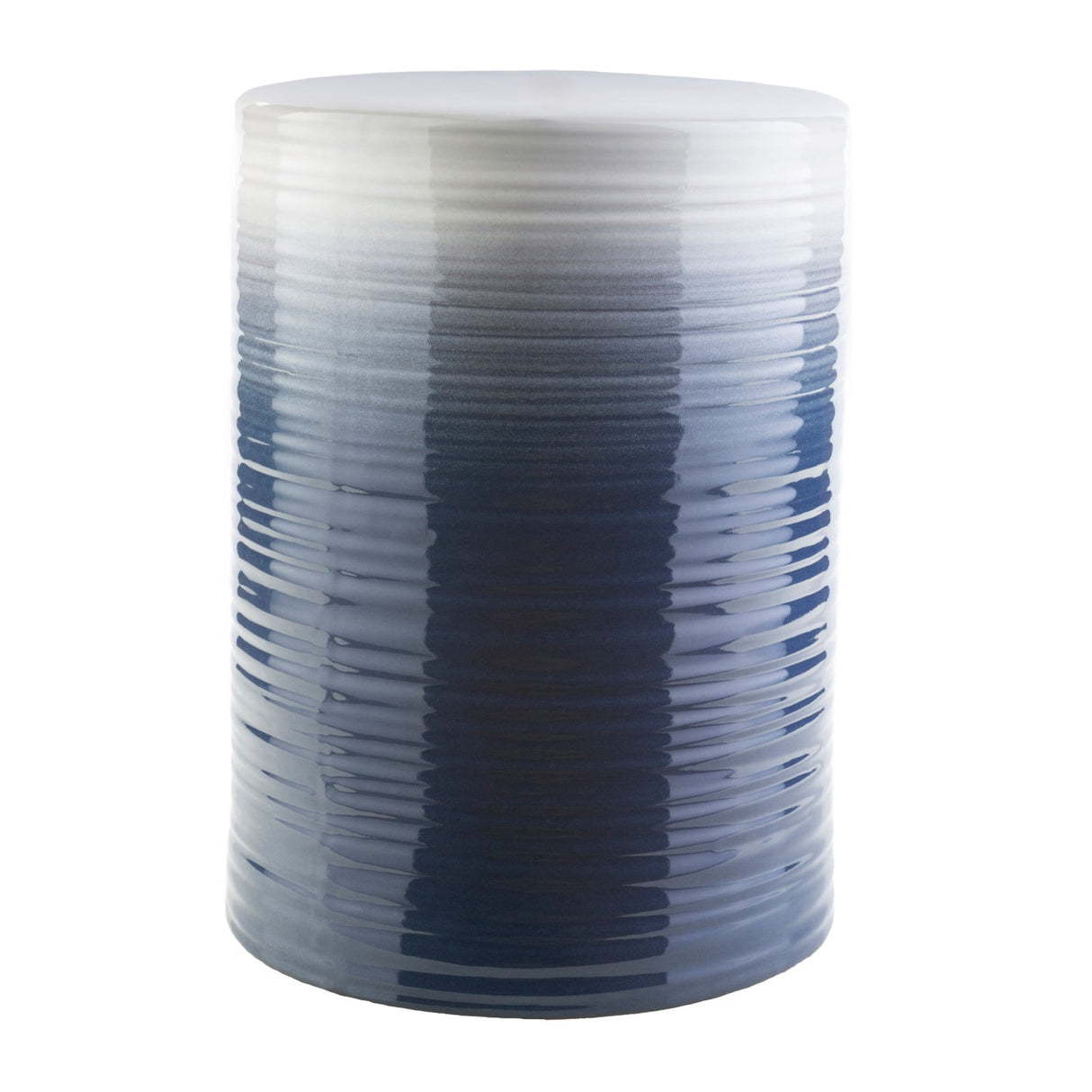 Modern European furniture - Ceramic Cylindrical Outdoor Stool - www.oroa.com