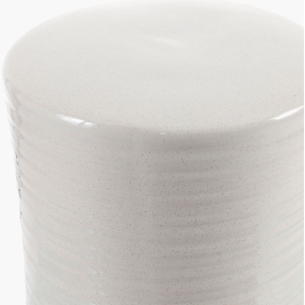 Modern European furniture - Ceramic Cylindrical Outdoor Stool - www.oroa.com