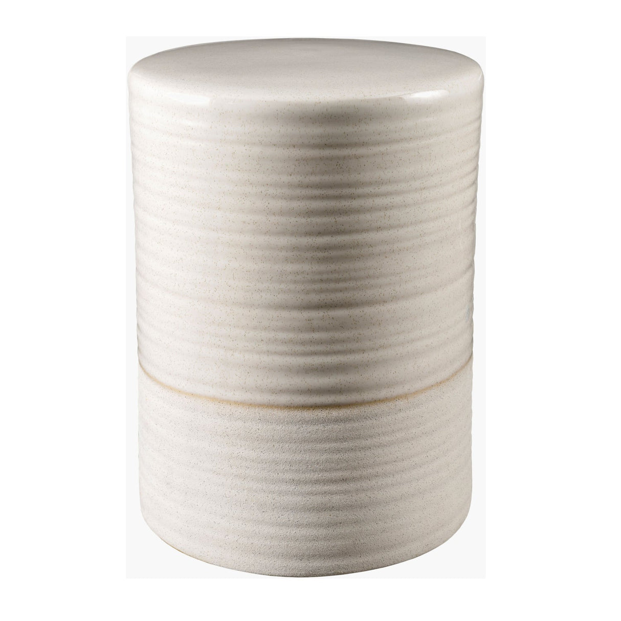 Modern European furniture - Ceramic Cylindrical Outdoor Stool - www.oroa.com