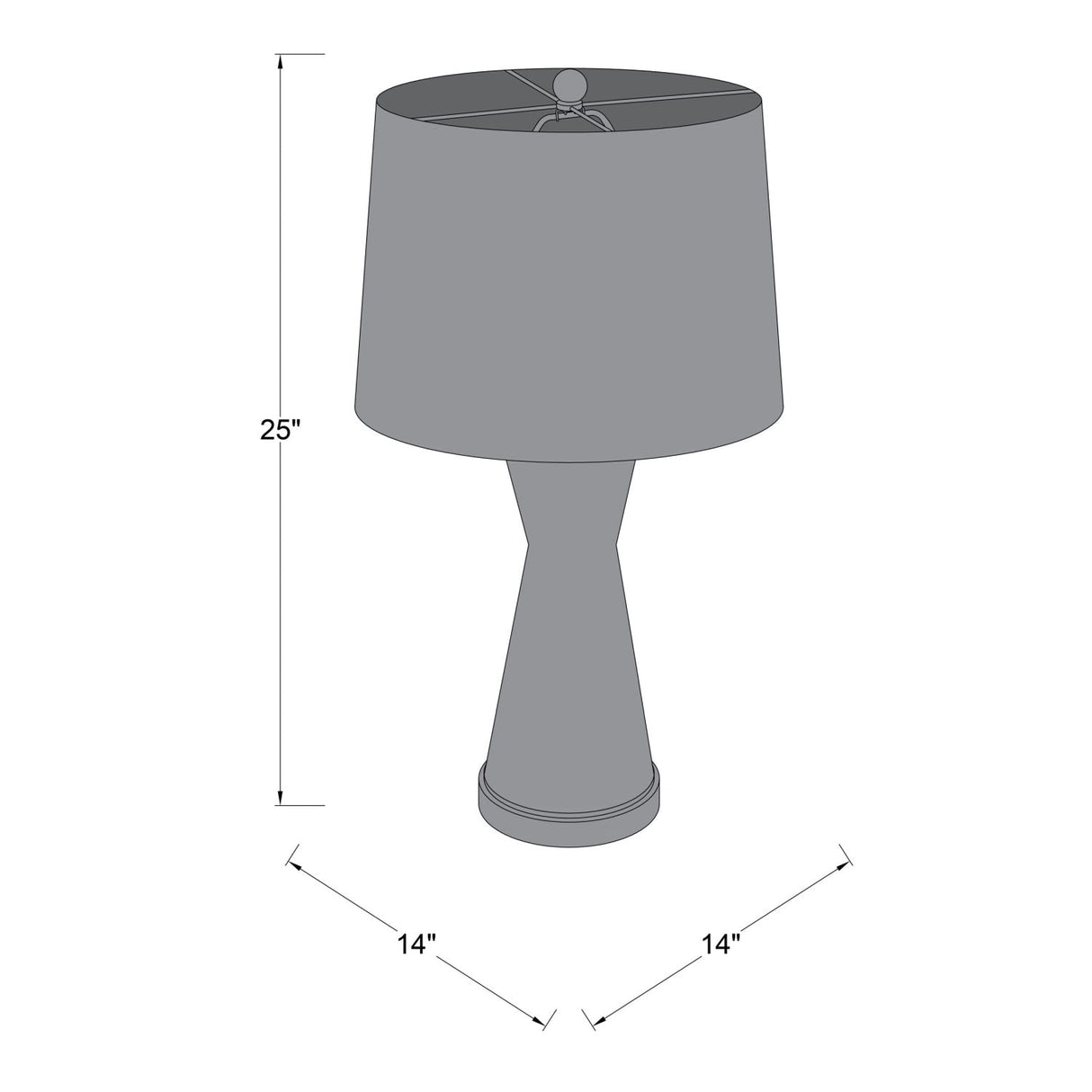 Modern European furniture - Pink Glass Accent Table Lamp - www.oroa.com