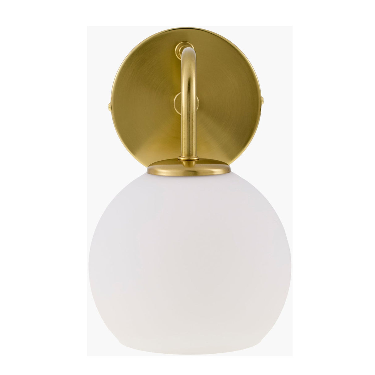 Modern European furniture - Gold Clear Glass Wall Lamp - www.oroa.com