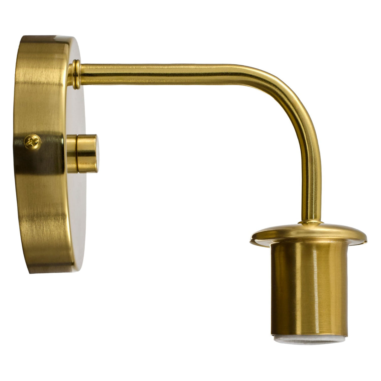 Modern European furniture - Gold Clear Glass Wall Lamp - www.oroa.com