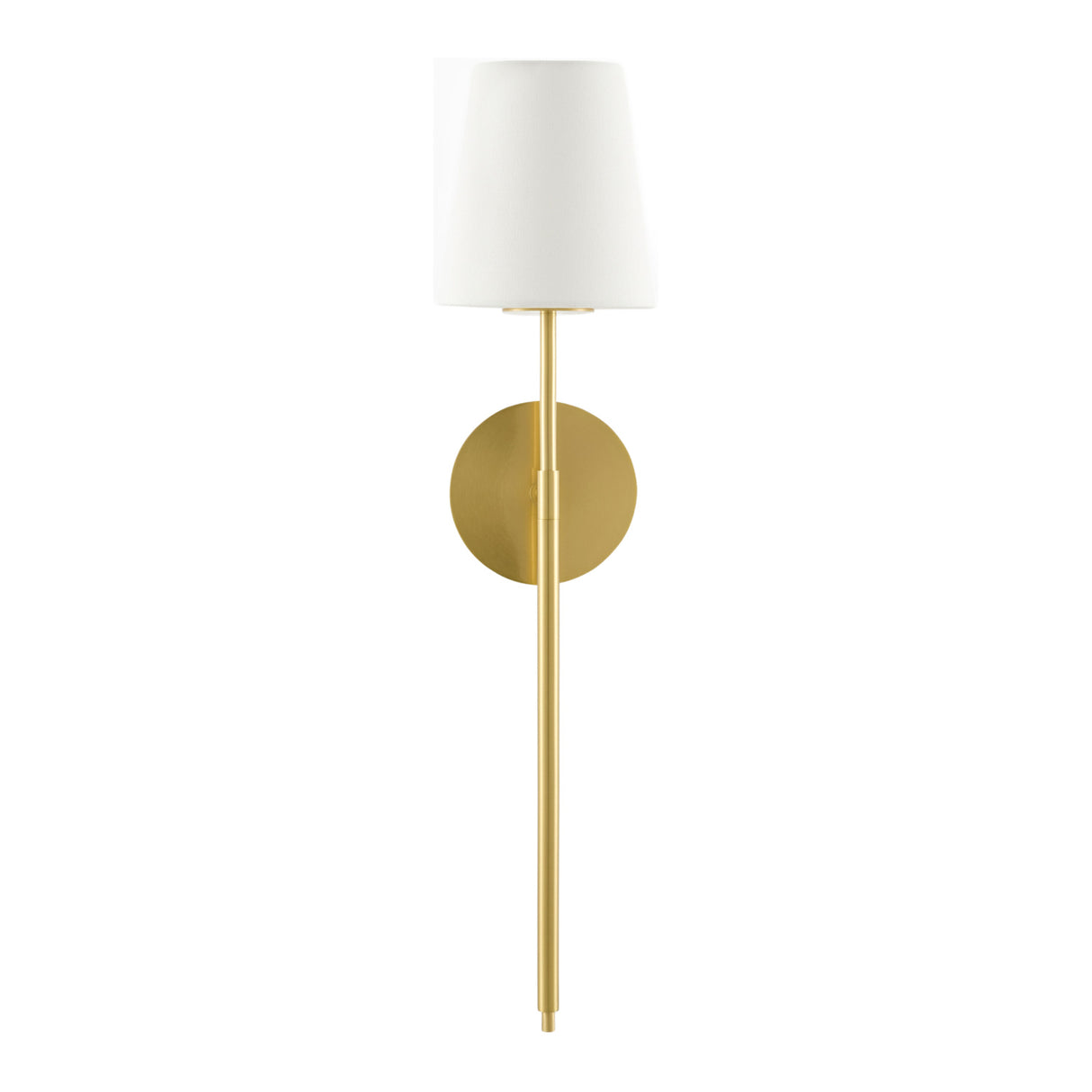 White Linen Shade Wall Lamp | Oroa.com