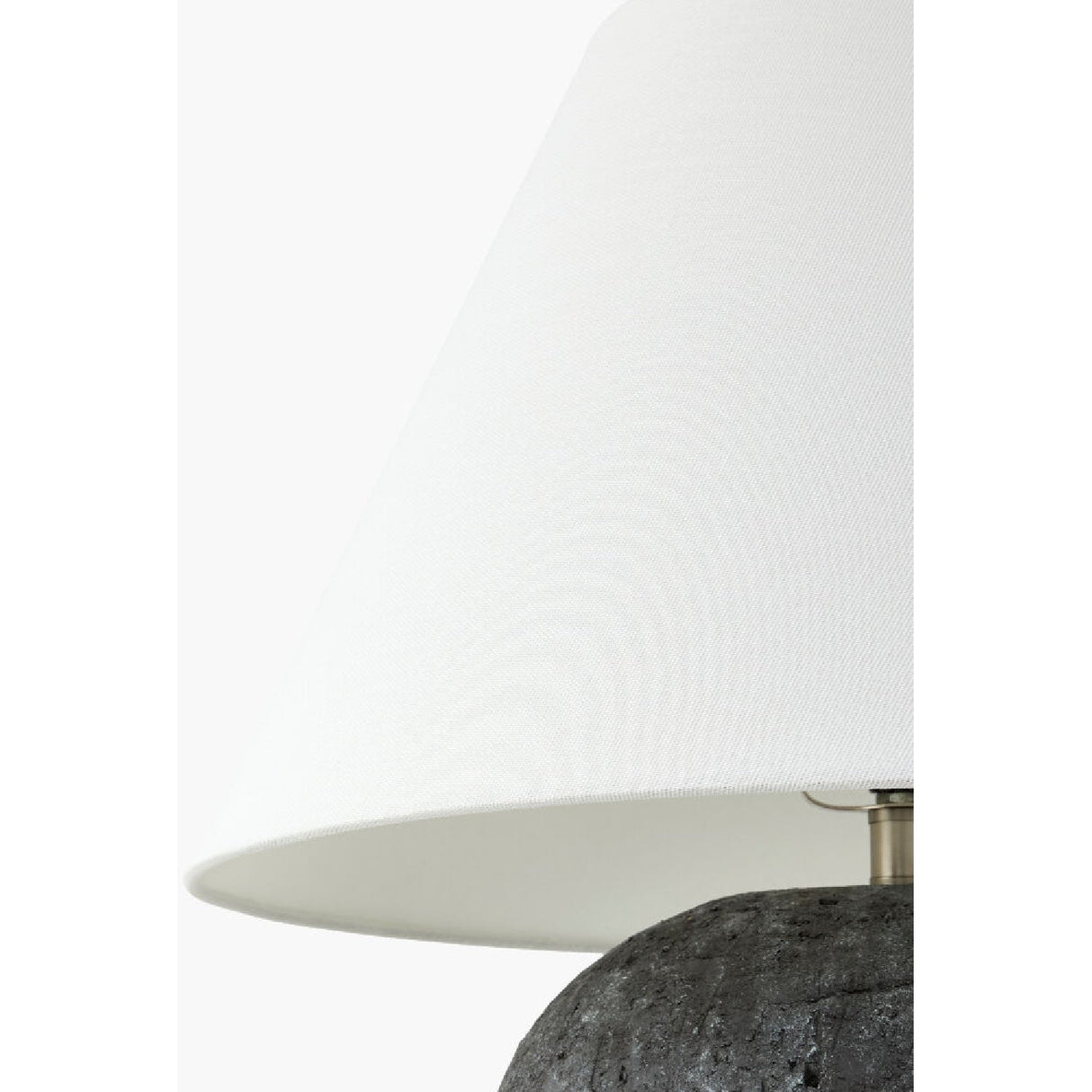 Modern European furniture - Black Cement Accent Table Lamp - www.oroa.com