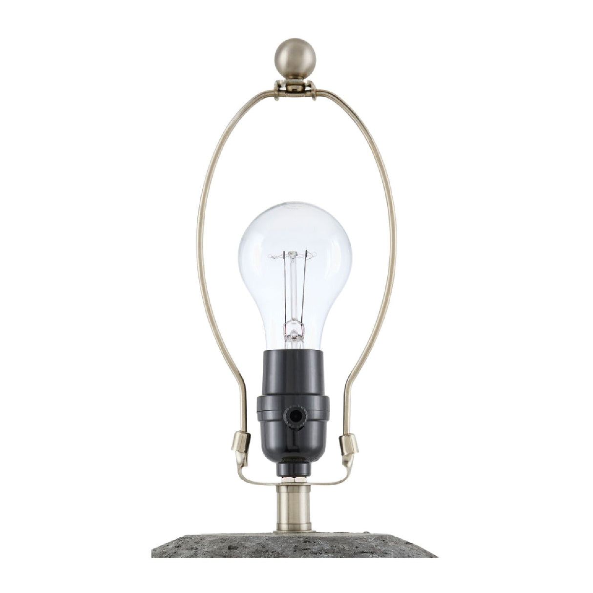 Modern European furniture - Black Cement Accent Table Lamp - www.oroa.com