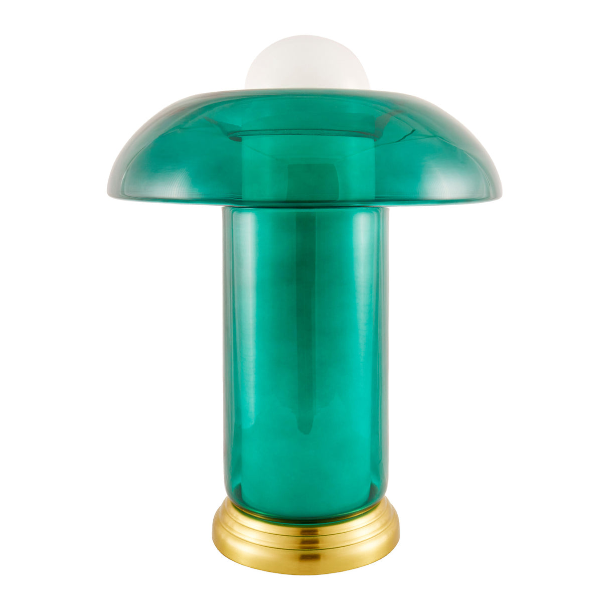 Modern European furniture - Blue Glass Accent Table Lamp - www.oroa.com