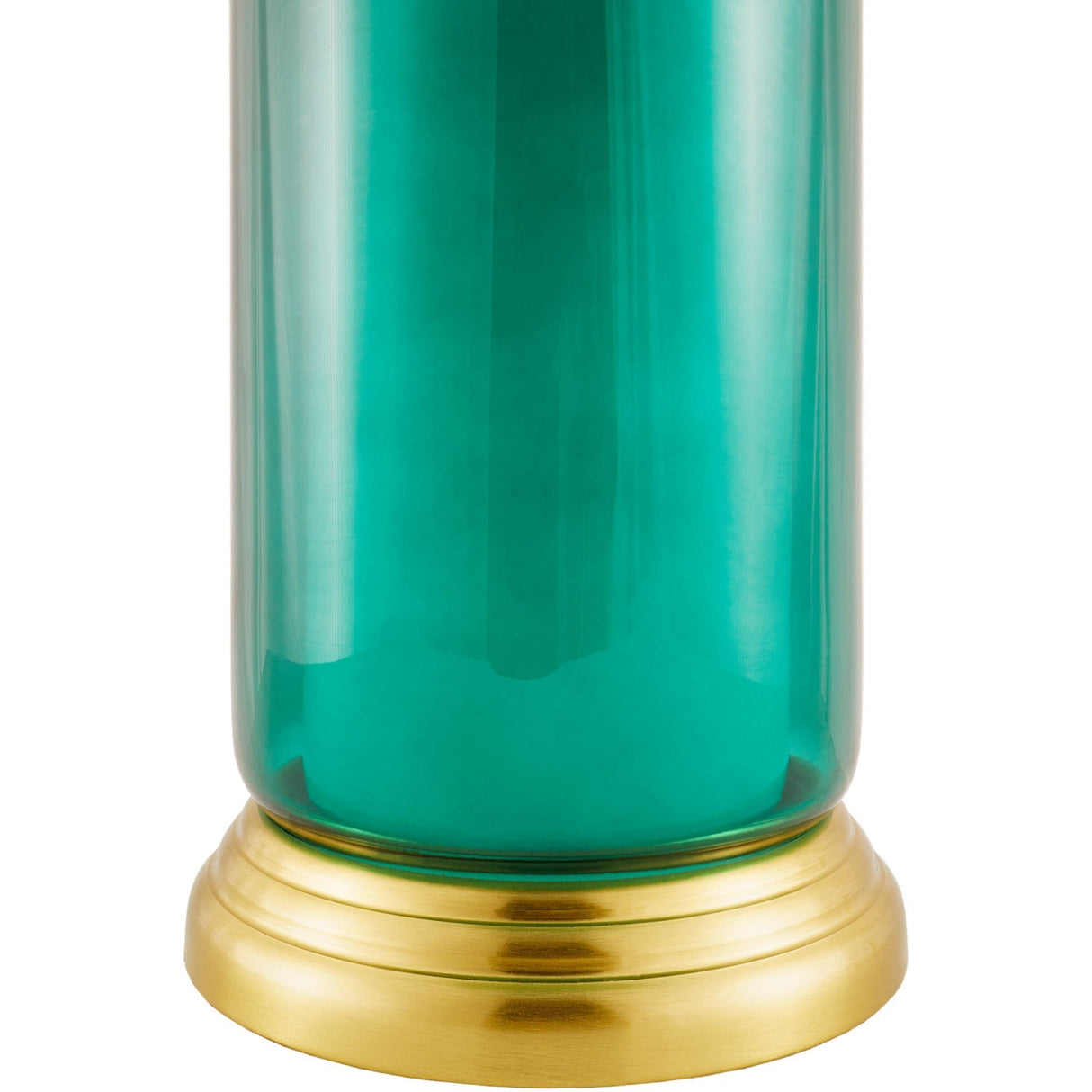 Modern European furniture - Blue Glass Accent Table Lamp - www.oroa.com