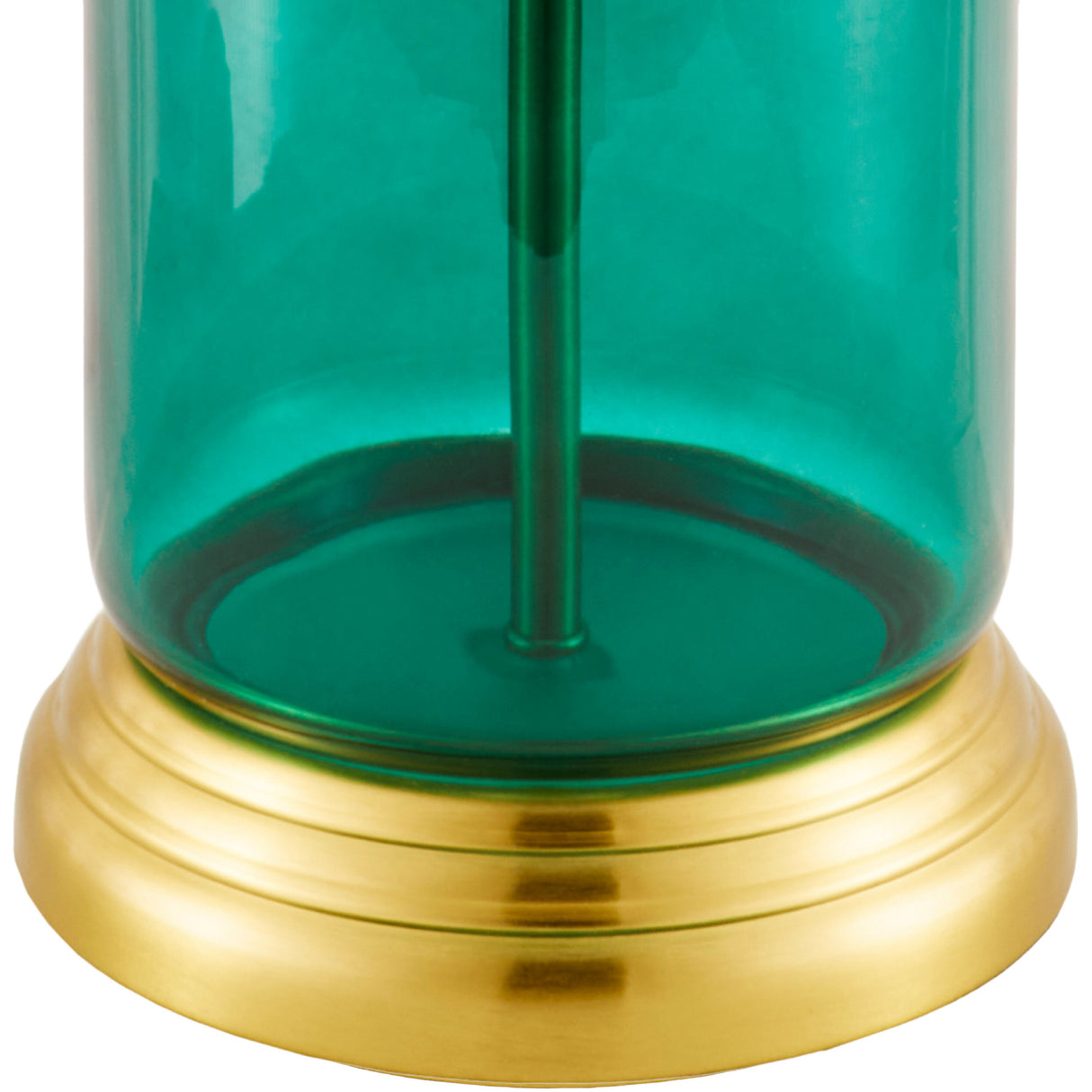 Modern European furniture - Blue Glass Accent Table Lamp - www.oroa.com
