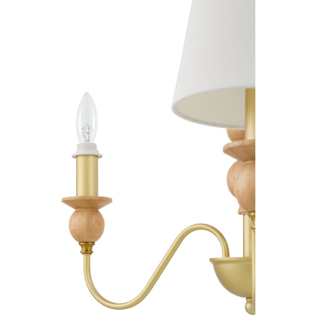 Modern European furniture - 5-Light Linen Classic Chandelier - www.oroa.com