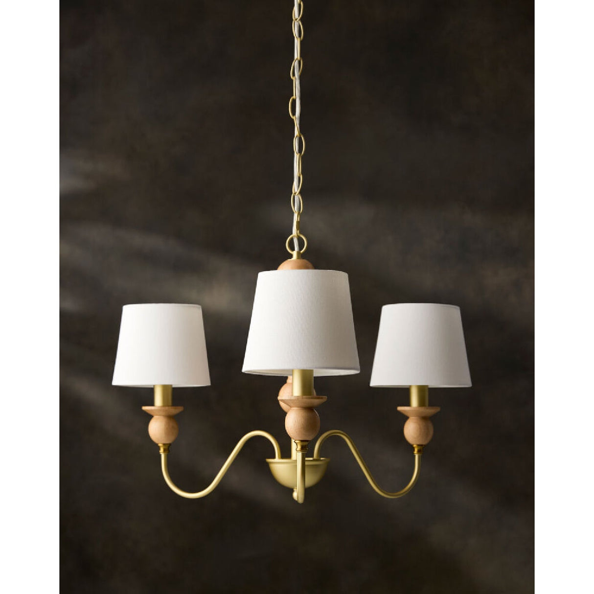 Modern European furniture - 3-Light Linen Classic Chandelier - www.oroa.com