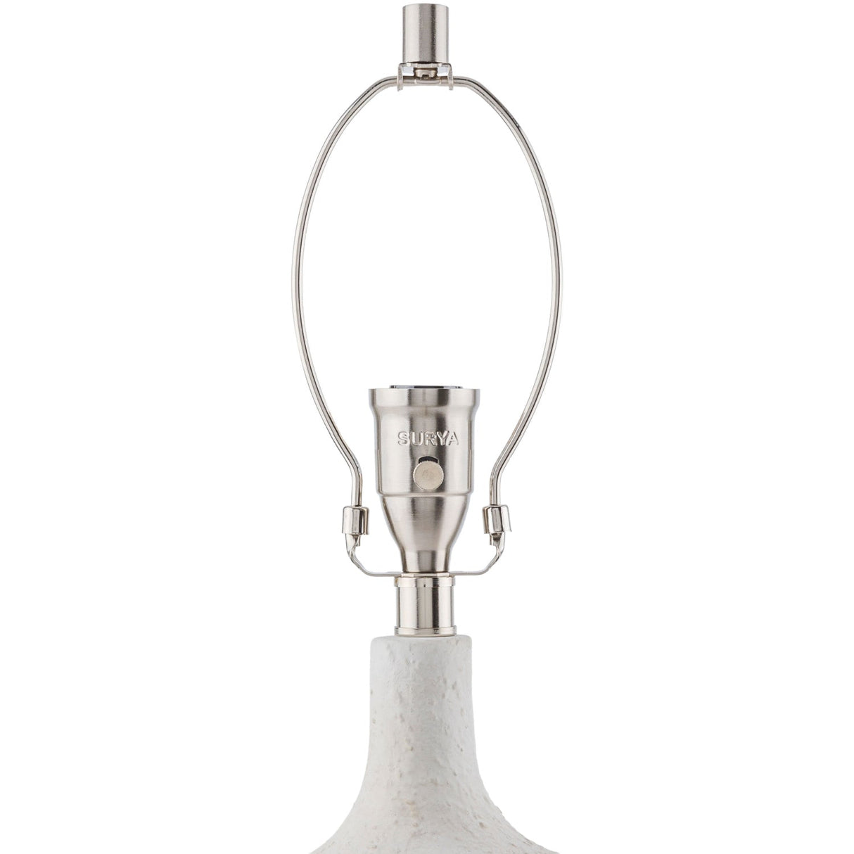 Modern European furniture - White Cement Accent Table Lamp - www.oroa.com