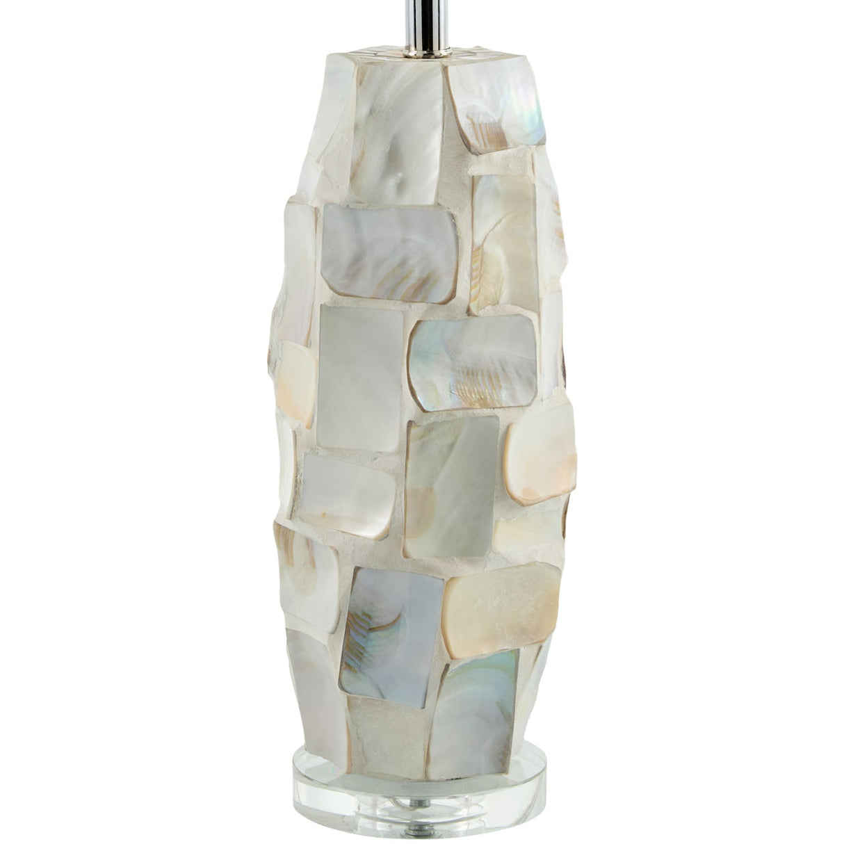Modern European furniture - Cream Inlaid Shell Table Lamp - www.oroa.com