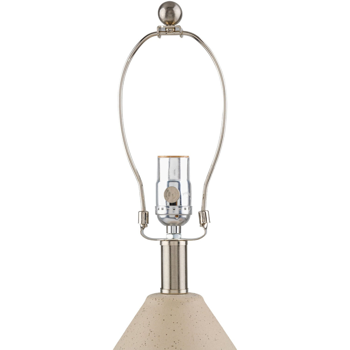 Modern European furniture - Beige Ceramic Geometrical Table Lamp - www.oroa.com