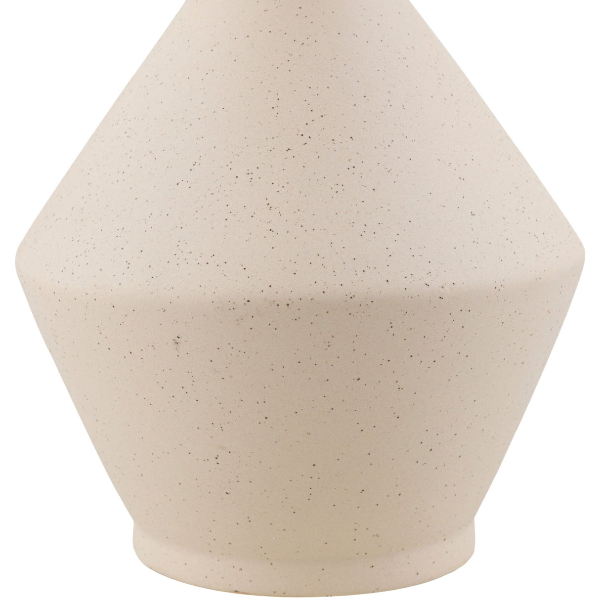 Modern European furniture - Beige Ceramic Geometrical Table Lamp - www.oroa.com