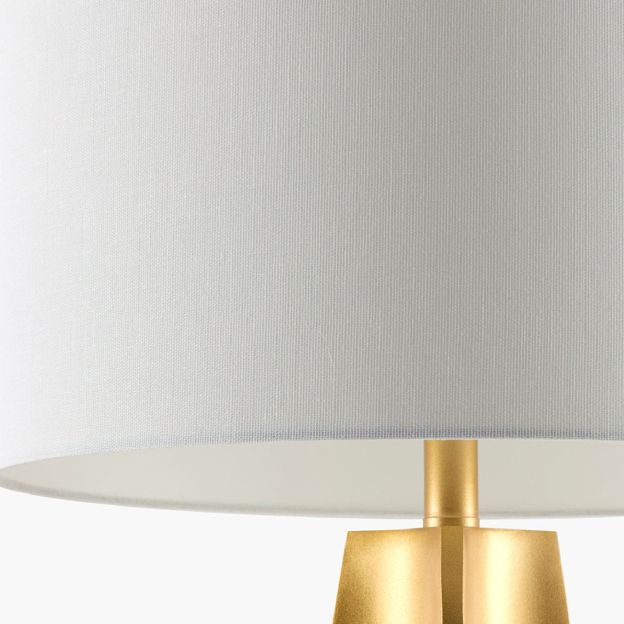Modern European furniture - Gold Faceted Base Table Lamp - www.oroa.com