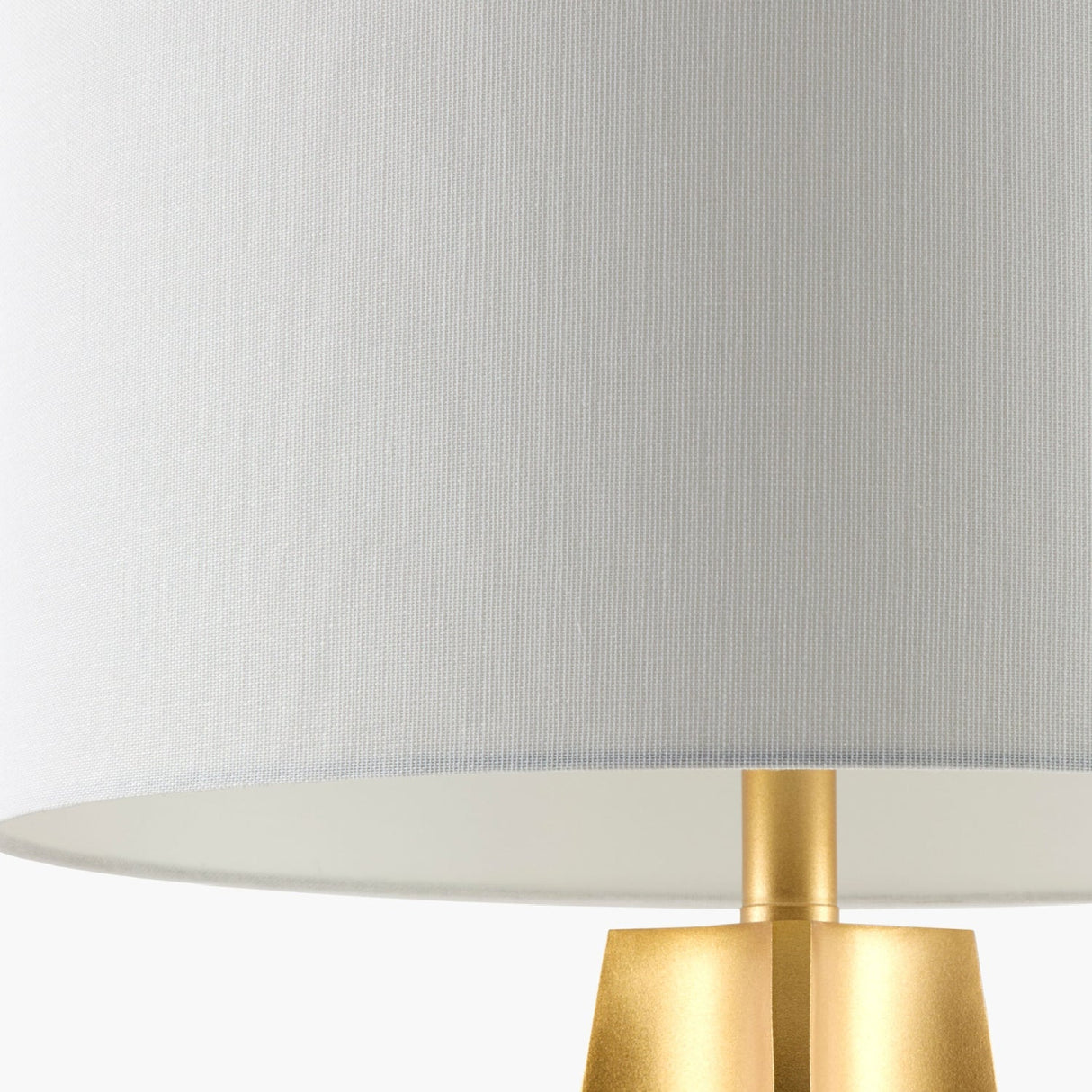 Modern European furniture - Gold Faceted Base Table Lamp - www.oroa.com