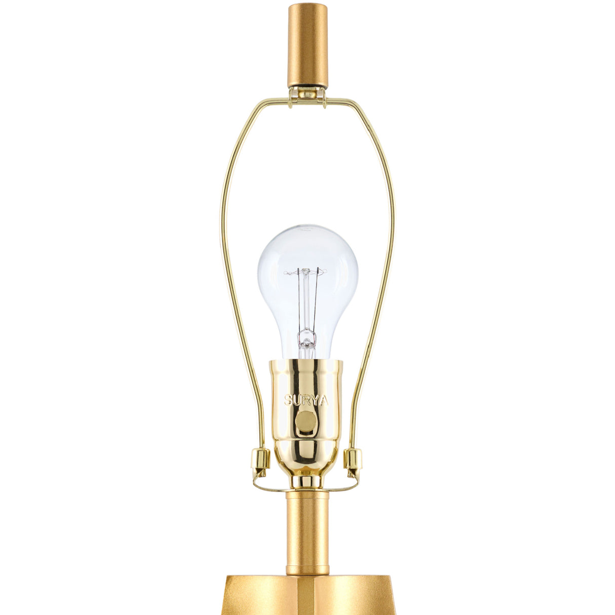 Gold Faceted Base Table Lamp | Oroa.com