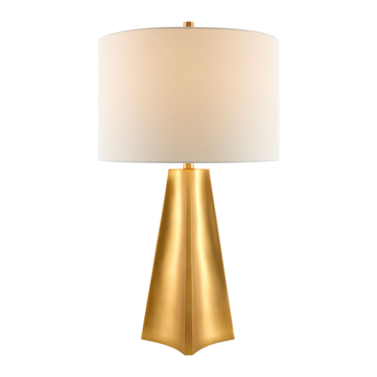 Gold Faceted Base Table Lamp | Oroa.com