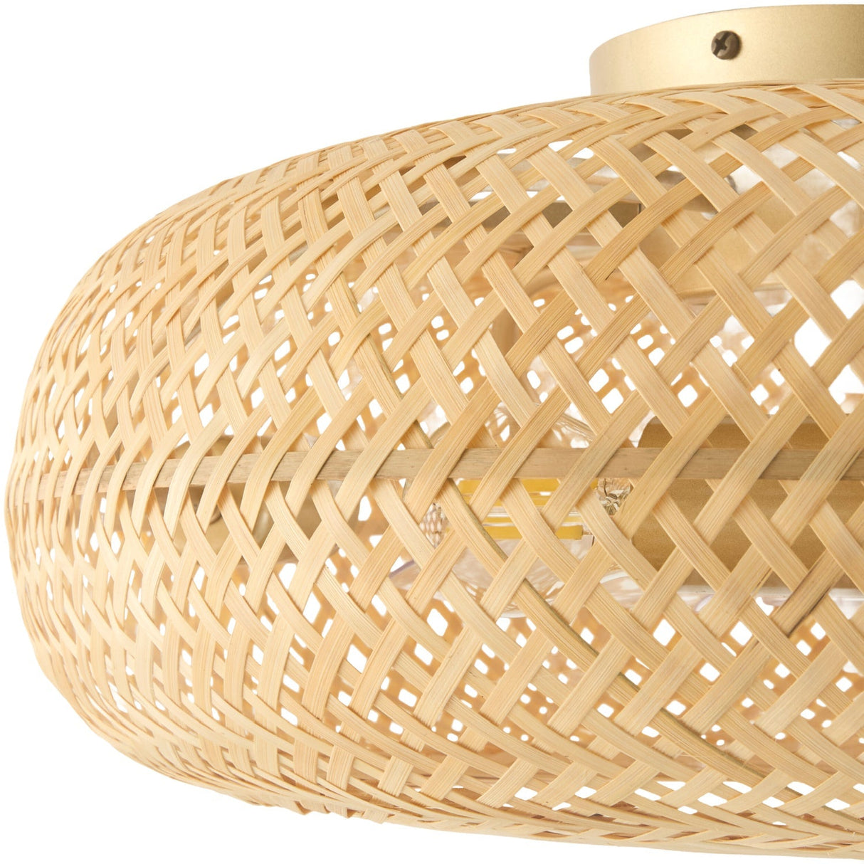Modern European furniture - Woven Rattan Cane Chandelier - www.oroa.com