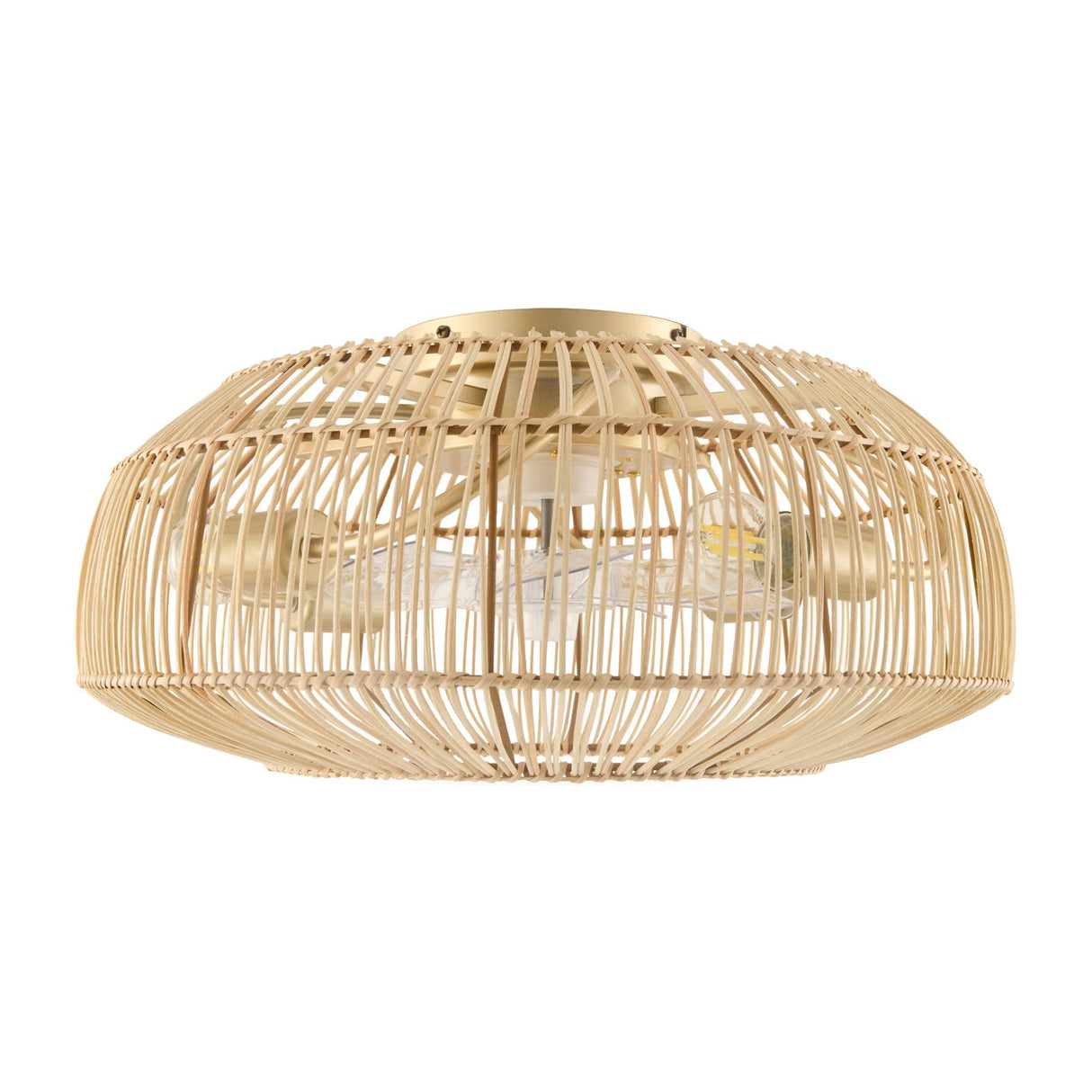 Modern European furniture - Rattan Cane 4-Light Chandelier - www.oroa.com