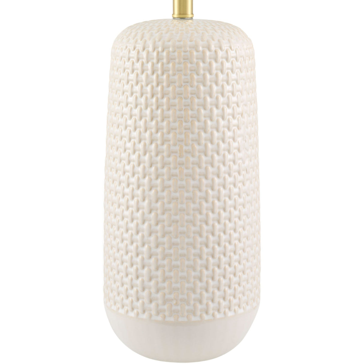 Modern European furniture - Cream Painted Ceramic Table Lamp - www.oroa.com