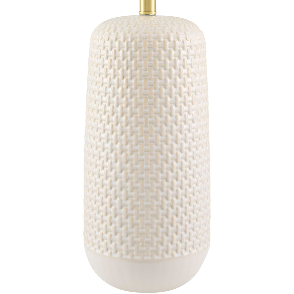 Modern European furniture - Cream Painted Ceramic Table Lamp - www.oroa.com