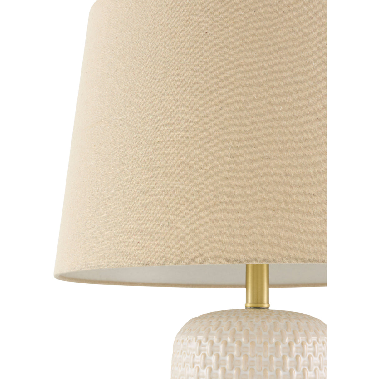 Cream Painted Ceramic Table Lamp | Oroa.com