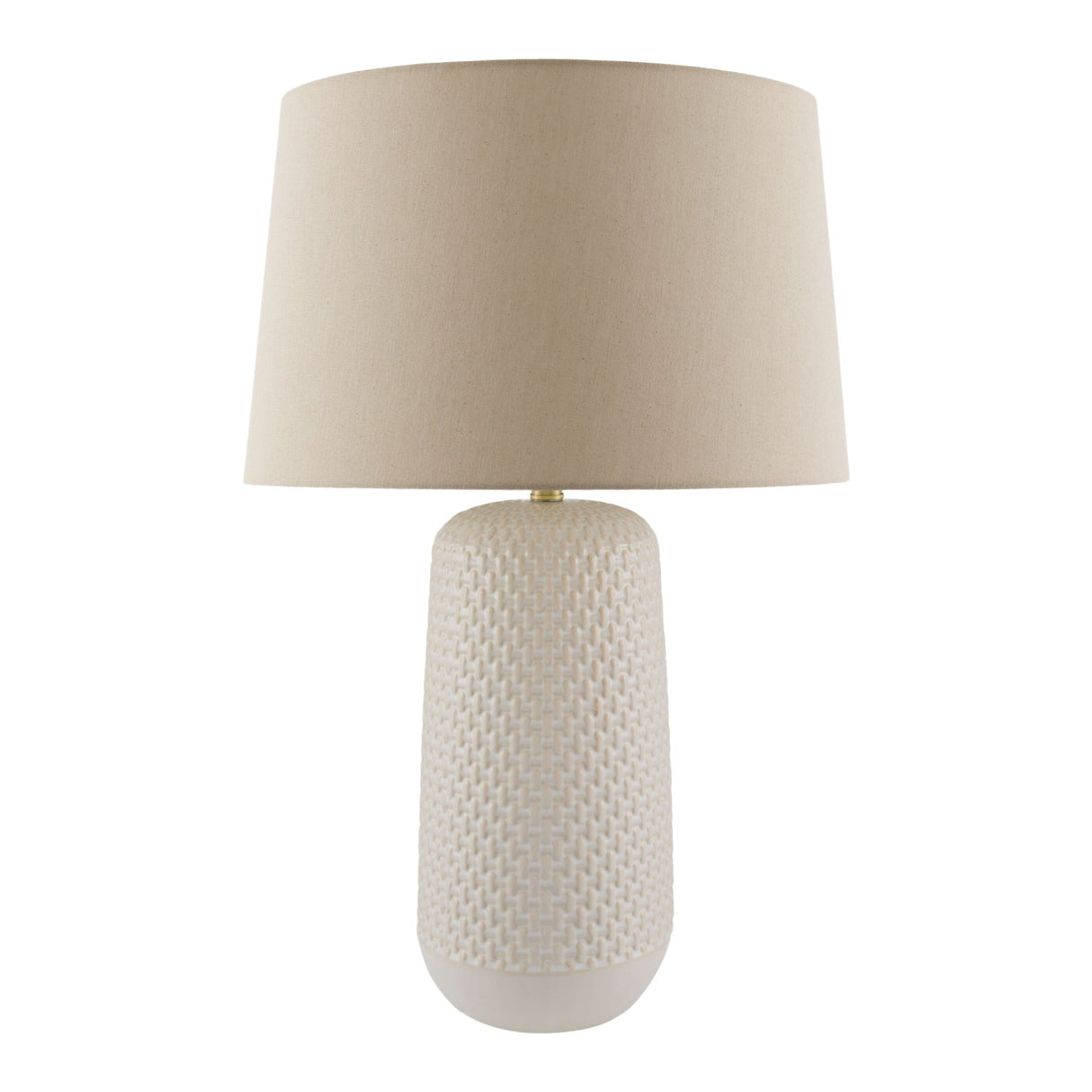 Modern European furniture - Cream Painted Ceramic Table Lamp - www.oroa.com