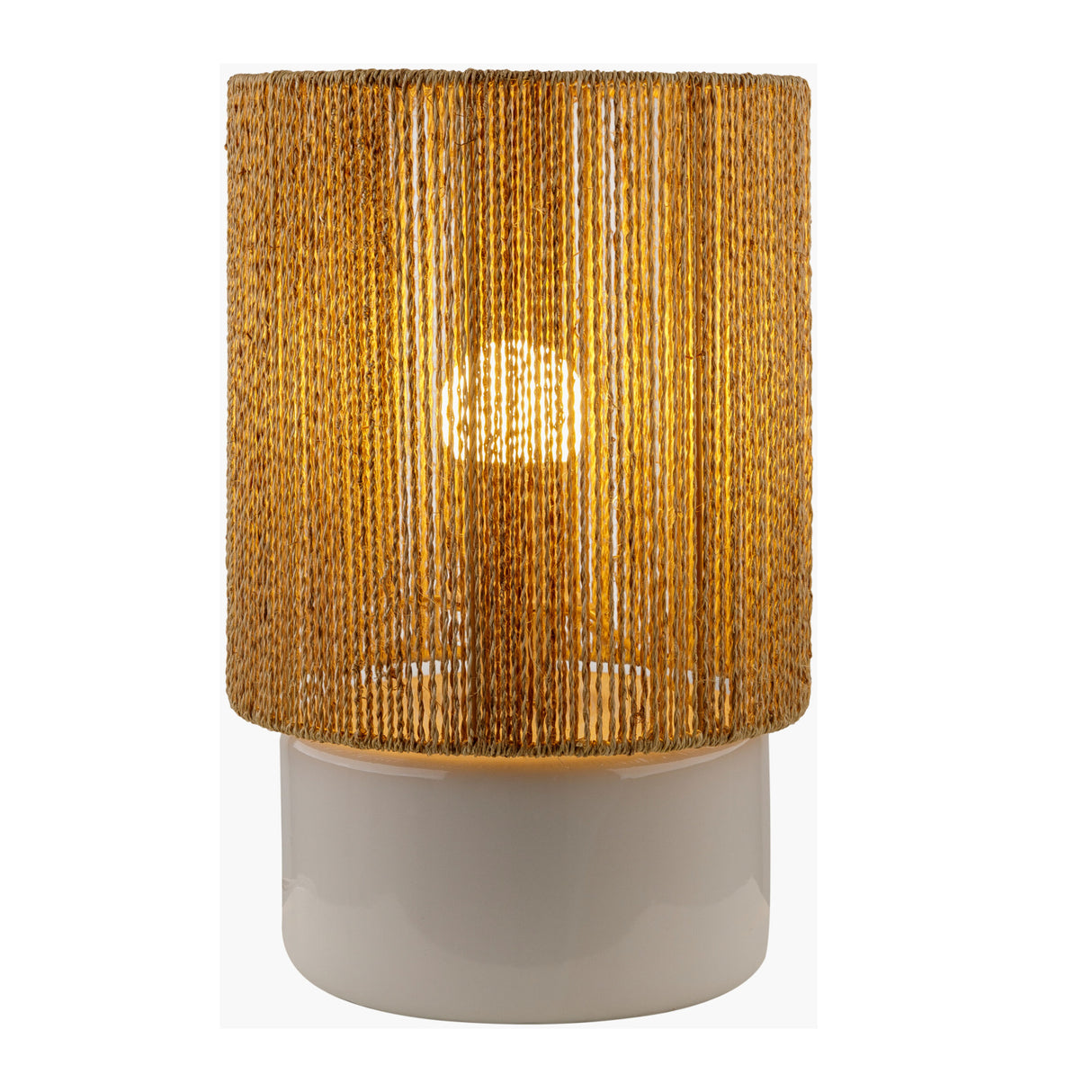 Modern European furniture - Beige Paper Accent Table Lamp - www.oroa.com