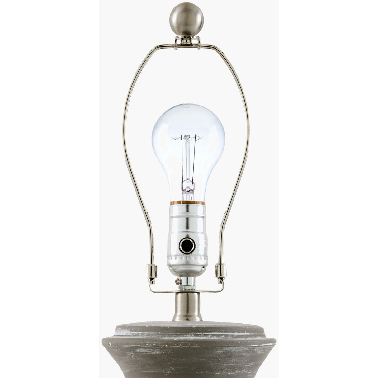 Modern European furniture - Gray Ceramic Linen Table Lamp - www.oroa.com